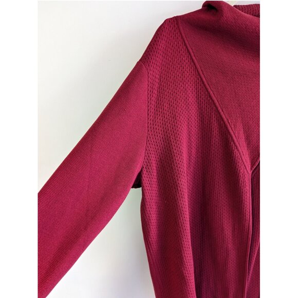 Marla Wynne Toggle Grommet Collar wrap cardigan - Picture 5 of 9